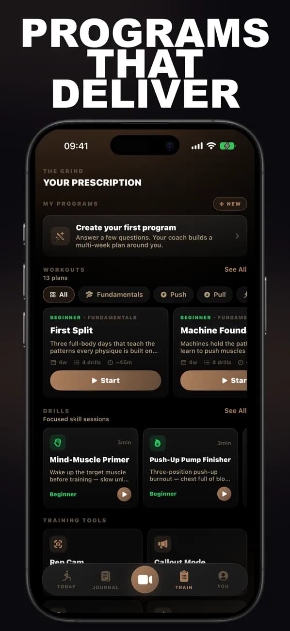 Bodybuilding AI: Coach app screen 4